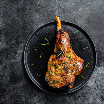 Sunday Roast Reinvented: Lamb Leg Stuffed with Feta & Herbs